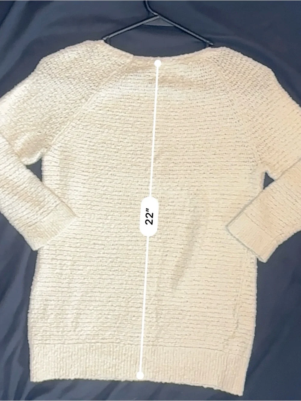 LOFT Kid's Cream Knit Pullover Sweater